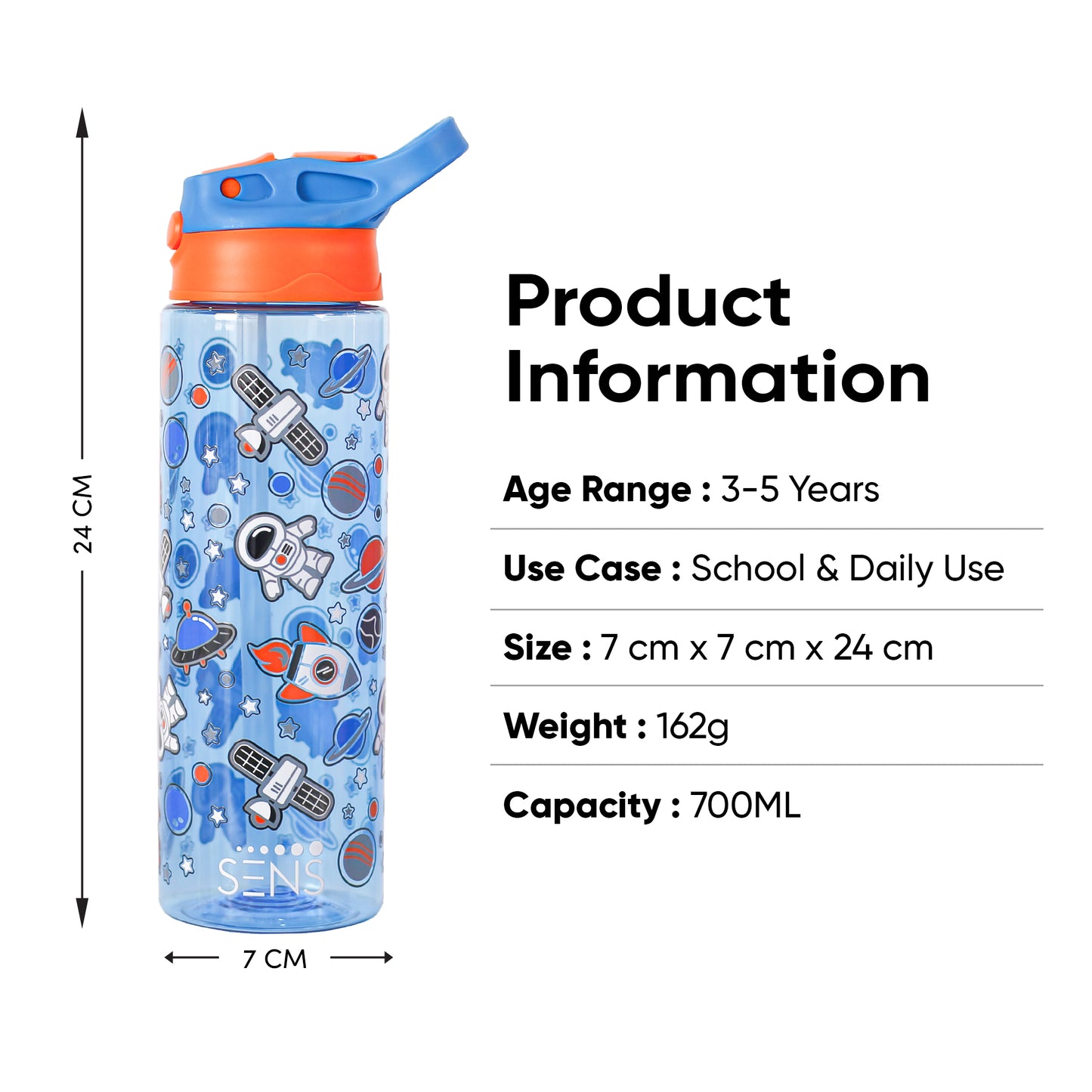 SENS AQUA PLAY BOTTLE-700ML