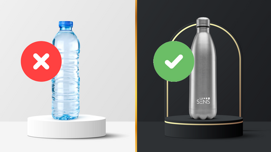 Stainless Steel Vs Plastic Water Bottle - Why Steel Bottle Is Healthier?