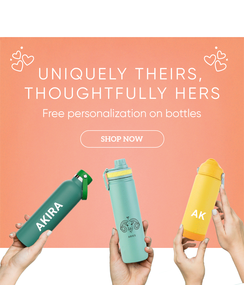 SENS Life Personalised Water Bottles Collection