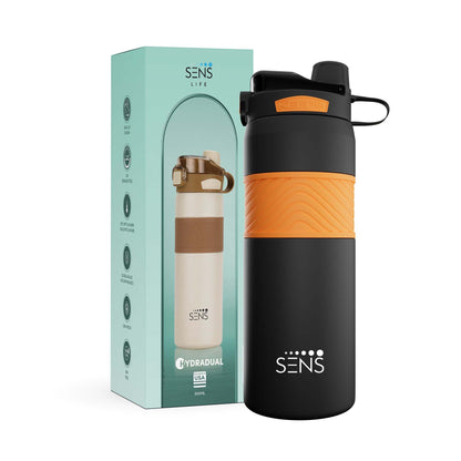 Double-walled stainless steel Hydra Dual Water Bottle