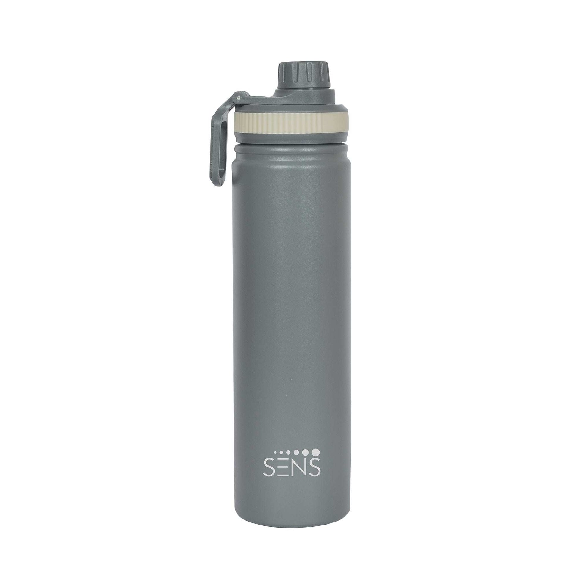 Double-walled stainless steel Hydra Domino water bottle by SENS Life