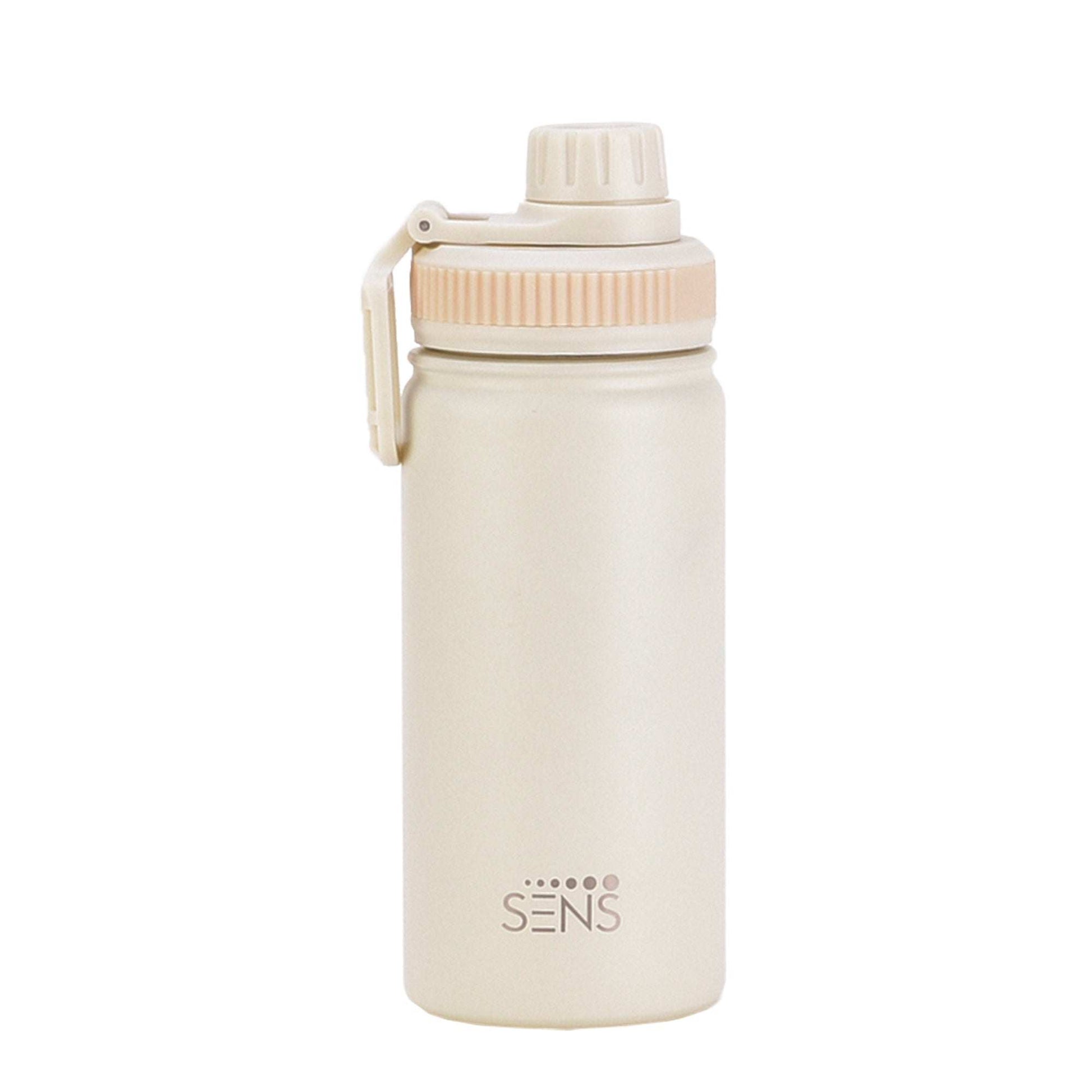 Double-walled stainless steel Hydra Domino water bottle by SENS Life