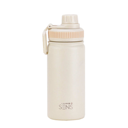 Double-walled stainless steel Hydra Domino water bottle by SENS Life