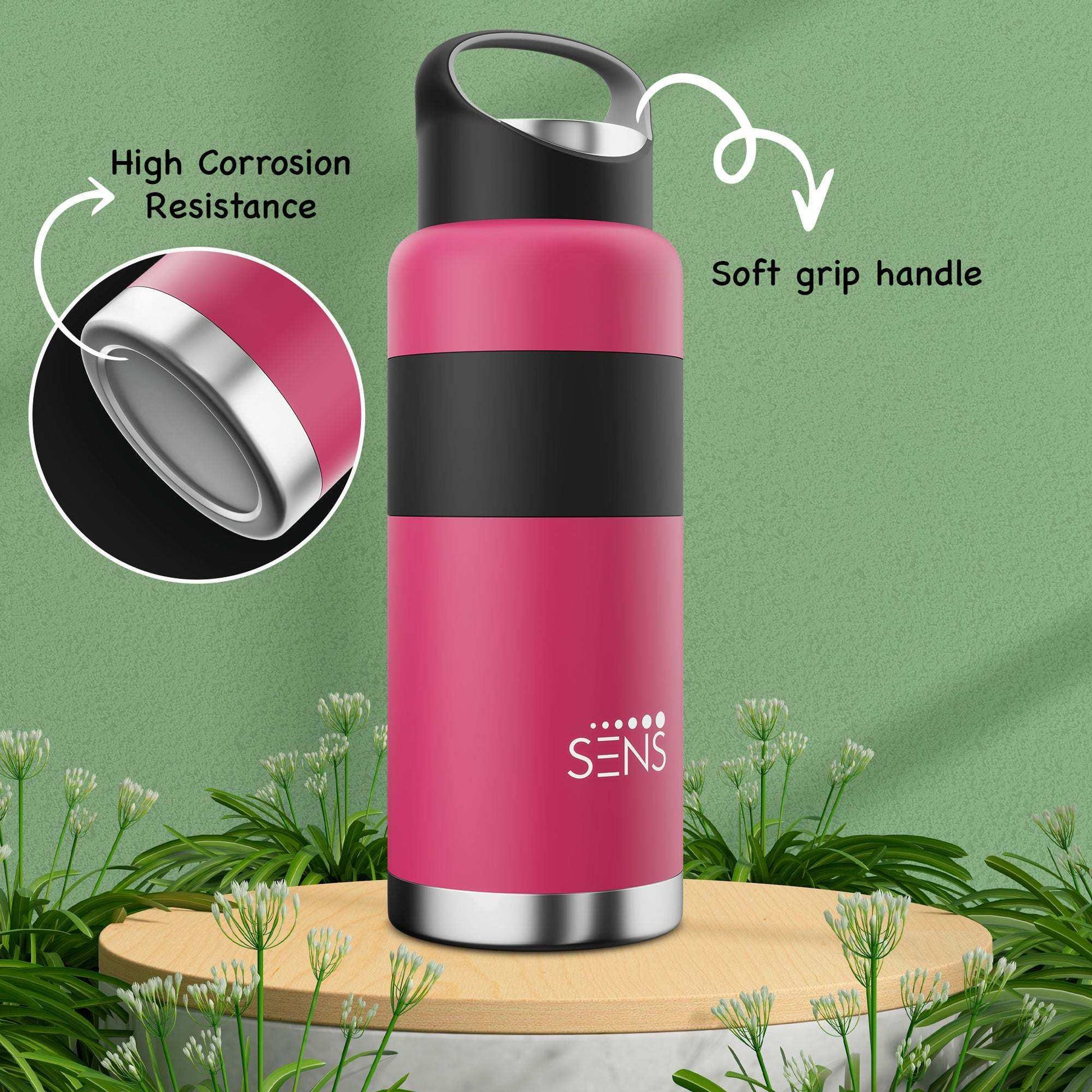 Double-walled stainless steel Hydra Titan Water Bottle