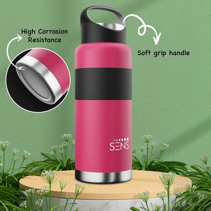 Double-walled stainless steel Hydra Titan Water Bottle