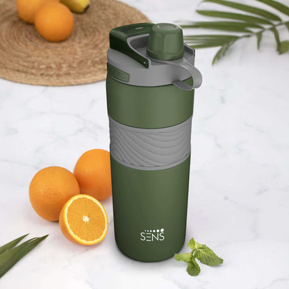 Double-walled stainless steel Hydra Dual Water Bottle