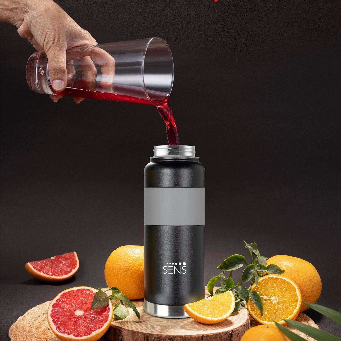 Double-walled stainless steel Hydra Titan Water Bottle