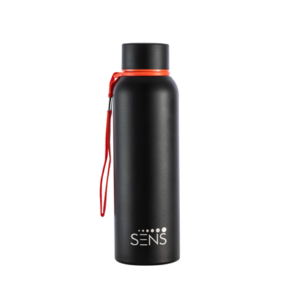 Double-walled stainless steel Hydra Suprimo water bottle by SENS Life